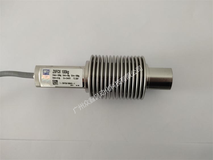 德國HBM 1-Z6FC6/200kg稱重傳感器實拍圖2