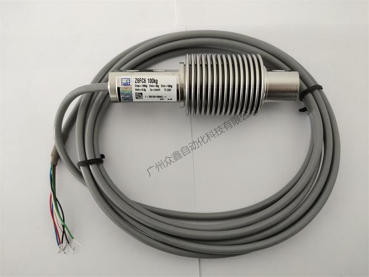 德國HBM 1-Z6FC6/200kg稱重傳感器實拍圖3