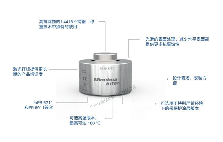 德國茵泰科 PR6212稱重傳感器產(chǎn)品介紹